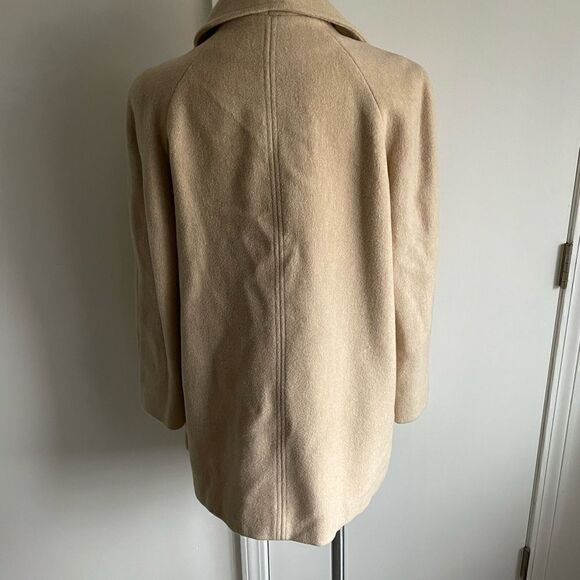 Cream Herman Kay Wool Coat, Size 14, Herman Kay Petite - Picture 8 of 12